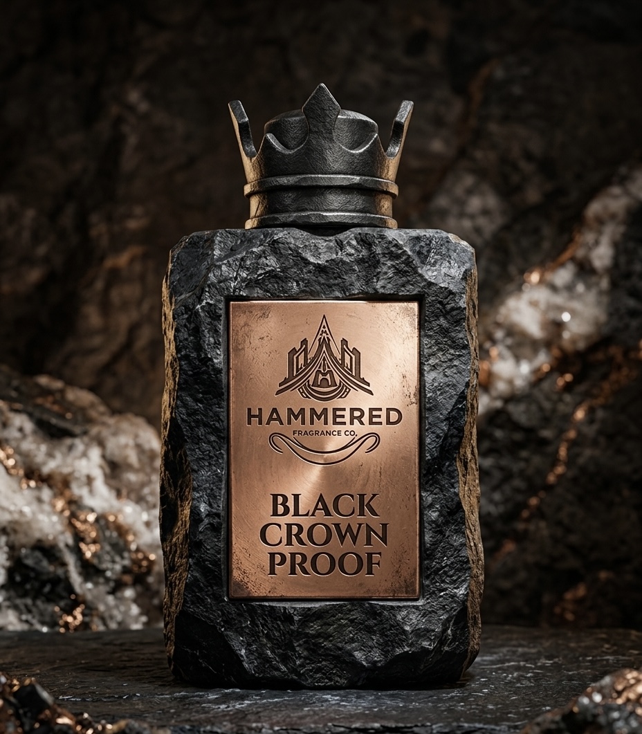Black Crown Proof fragrance bottle