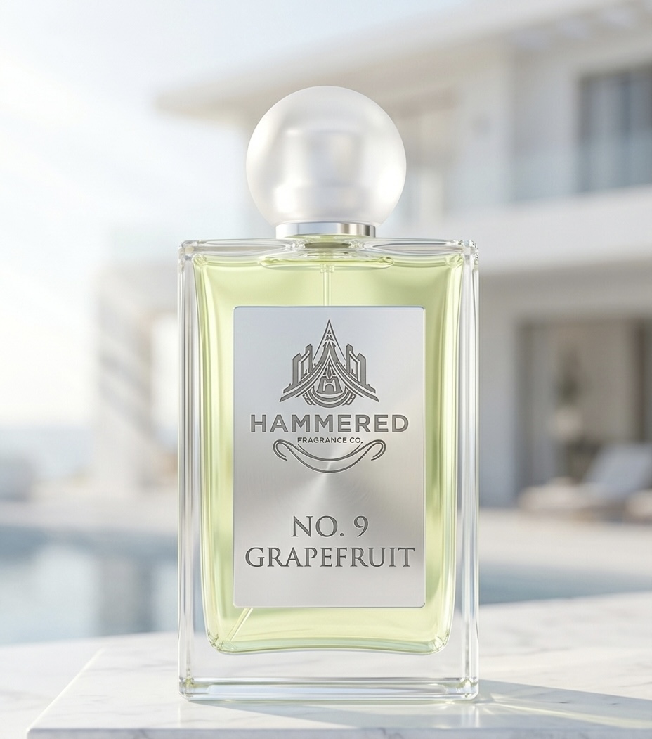 No. 9 Grapefruit fragrance bottle